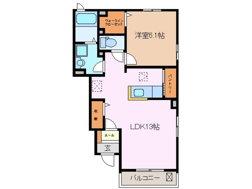 間取図 ドルチェ　セグレートⅠ