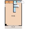 太平洋プラザ 1Rの間取り