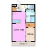 ニエット 1LDKの間取り