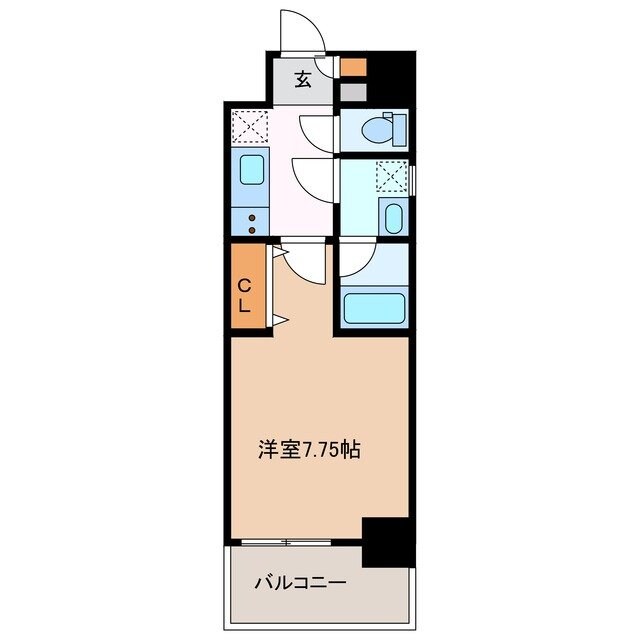 間取り図 プレイズシード四日市