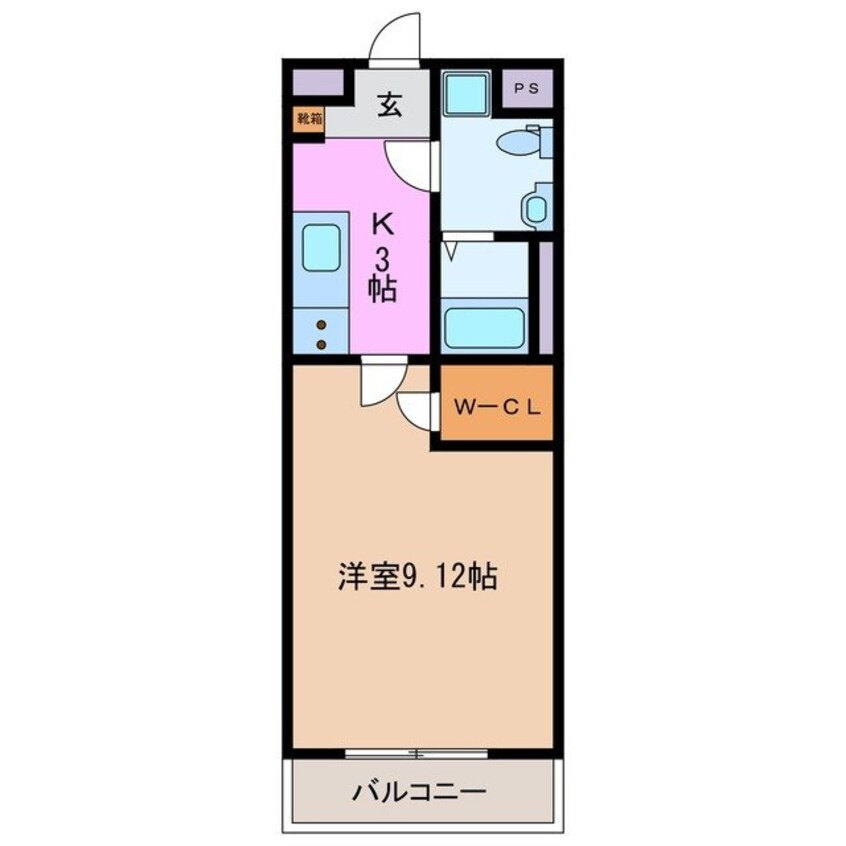 間取図 GRAN DUKE 四日市