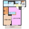 Aqua Louis Mer 1LDKの間取り