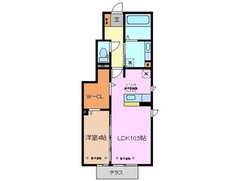 間取図 レガーメ三ツ谷