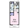 シャトー・アム－ル 1Rの間取り