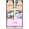 松本ダイヤマンション 2LDKの間取り