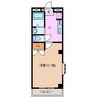 アネモネ 1Kの間取り