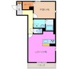 カルチェ・ジュネ 1LDKの間取り