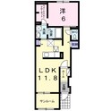ステイゴールドⅠの間取図