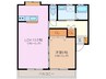 Ａ－ＦＬＡＴ 1LDKの間取り