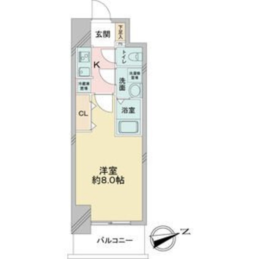 間取図 S-RESIDENCE四日市元町