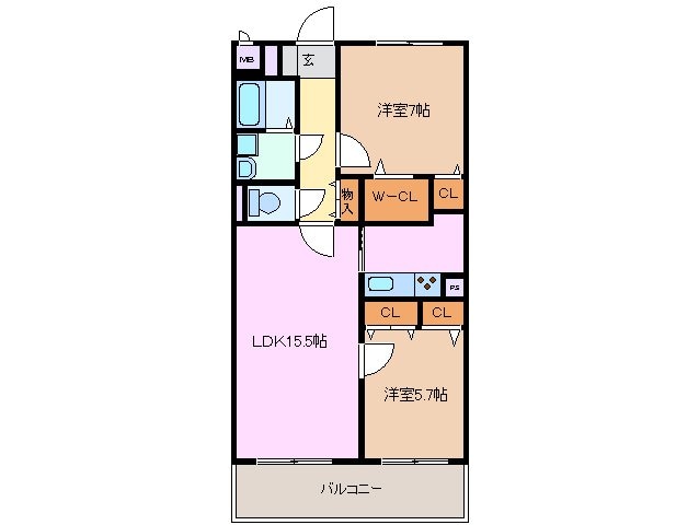 間取り図 ミアカーサT.G