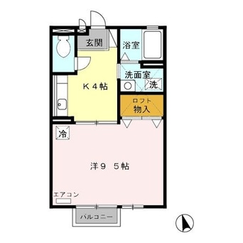 間取図 サングリーン