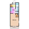 アルフレンテ 1Kの間取り