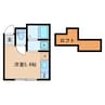 Ｓｏｕｒｉａｎ２ 1Rの間取り