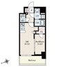 Ｓ－ＲＥＳＩＤＥＮＣＥ四日市安島ａｌｏｇｇｉｏ 1DKの間取り