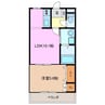 サンライズパレス午起 1LDKの間取り