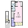 Ｓｕｎ　Ｍｏｄｅ 1Rの間取り