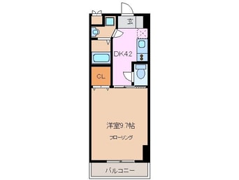間取図 フローラル堀木
