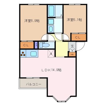 間取図 アルファ