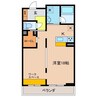 シャーメゾン　ル　シエル 1Rの間取り