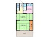 辻原呈様借家 2Kの間取り
