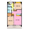 Ｍ’ｓ　２５ 2LDKの間取り