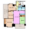 第２北浜田マンション　Ｎ棟 4LDKの間取り