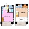 鵜の森レジデンスＵＲＢＡＮ　ＳＴＡＧＥ３０ 1LDKの間取り