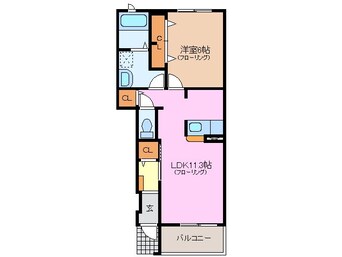 間取図 グレイスヒルＡ