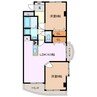 フォレストⅡ 2LDKの間取り