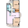 フォレストⅡ 2LDKの間取り