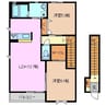 ｉｍａｇｅ　Ｂ棟 2LDKの間取り