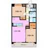 Ｍ’ｓ　２５ 2LDKの間取り