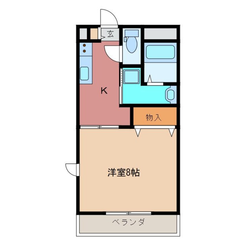 間取図 Orange　PAC