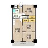 グレースマンション藤 3LDKの間取り