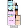 フィオーレ　エテルナ 1LDKの間取り