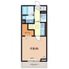 Ｄ－ｃｈａｍｂｒｅ芝田 1Kの間取り