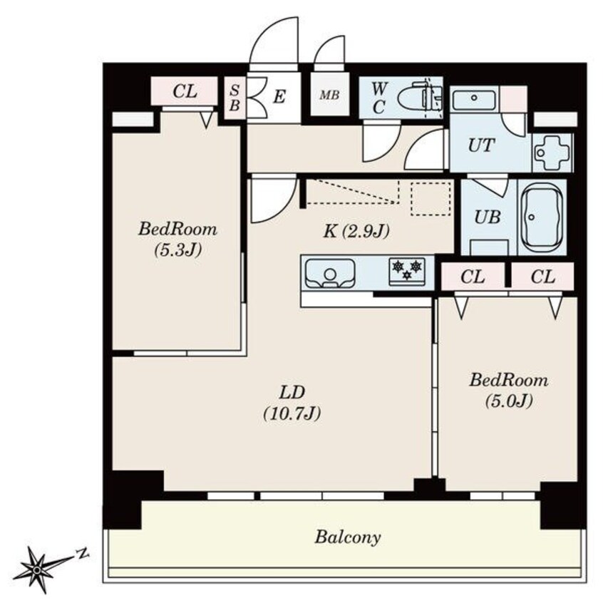 間取図 Ｓ－ＲＥＳＩＤＥＮＣＥ四日市安島ａｌｏｇｇｉｏ