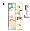 メゾン・ド・カルミア 2LDKの間取り