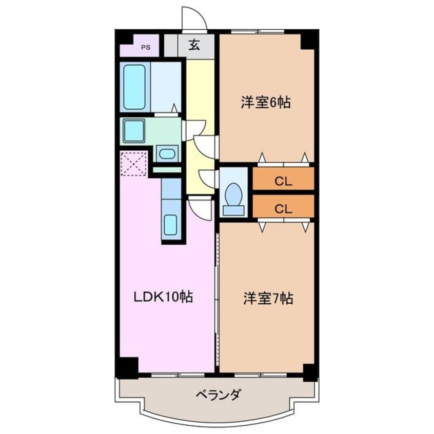 間取図 プラムスクエア