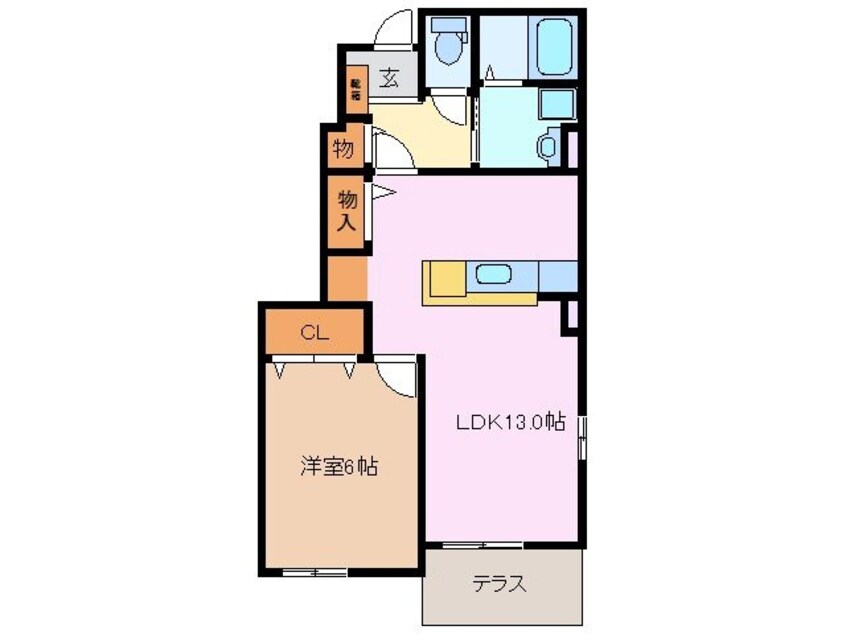 間取図 ケントスⅠ