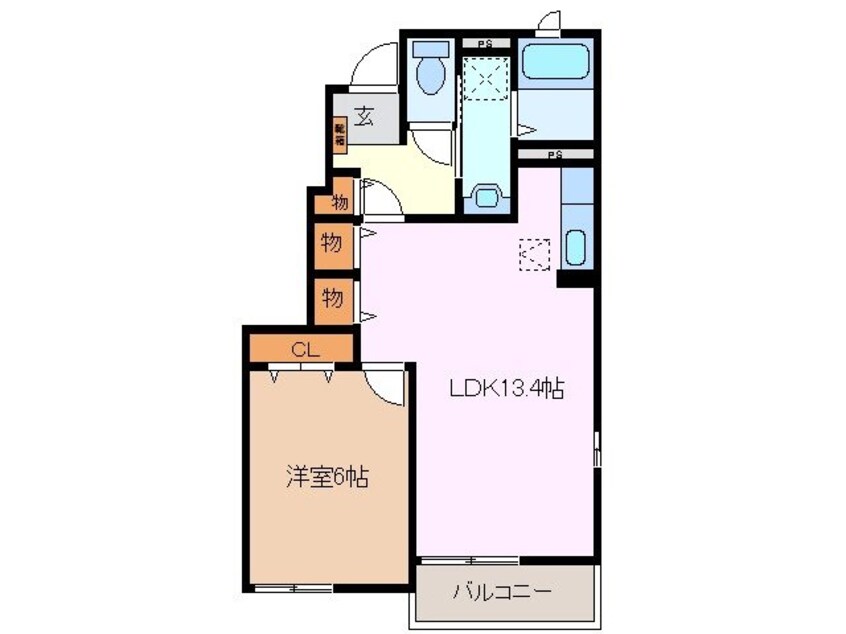 間取図 サンシャインヒルズⅠ・Ａ