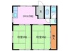 コーポ古川 2DKの間取り