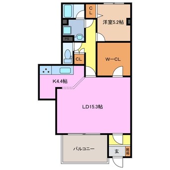 間取図 クレストールサカクラ