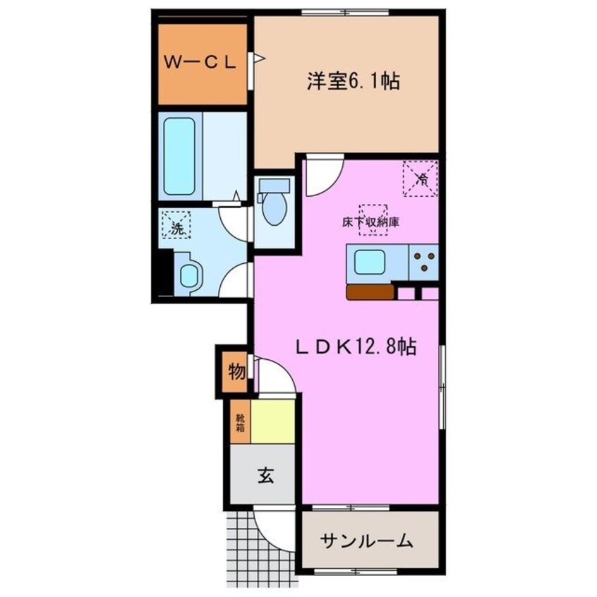 間取図 ル・ココン　Ⅰ