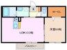 ラヴィタシア 1LDKの間取り