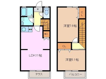 間取図 グローリアス桜台