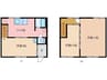 七つ屋一戸建 3DKの間取り