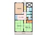 松岡ビル 3DKの間取り