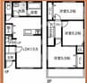 Land court 楠町　B棟 3LDKの間取り